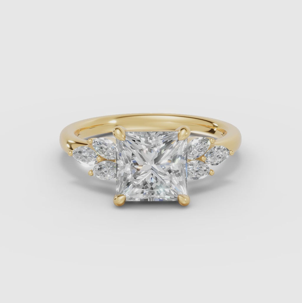 Anillo clúster princesa | VESTA