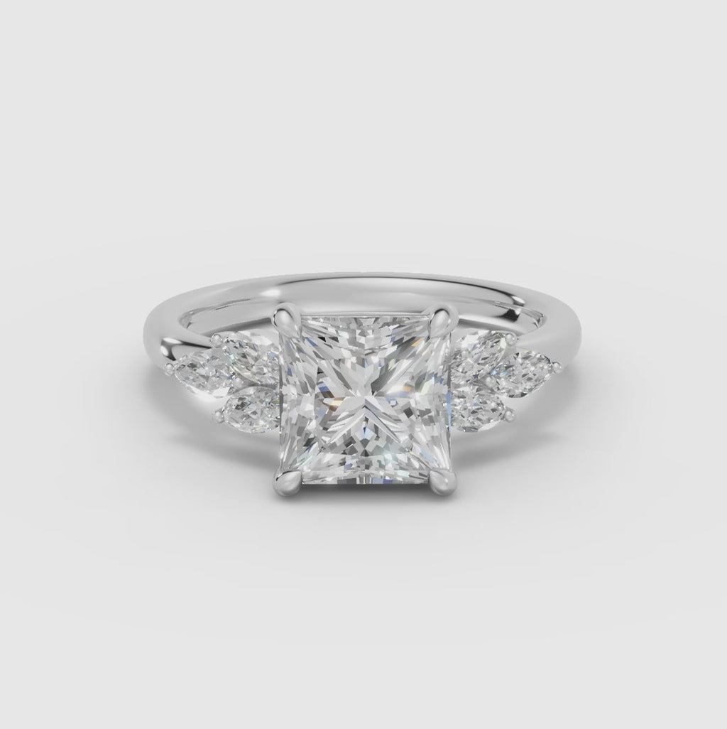 Anillo clúster princesa | VESTA