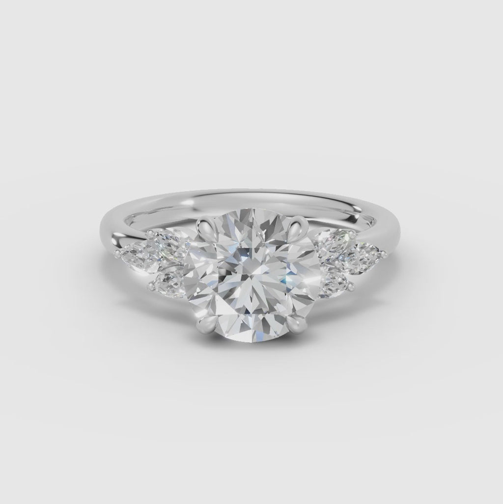 Anillo clúster brillante | VESTA